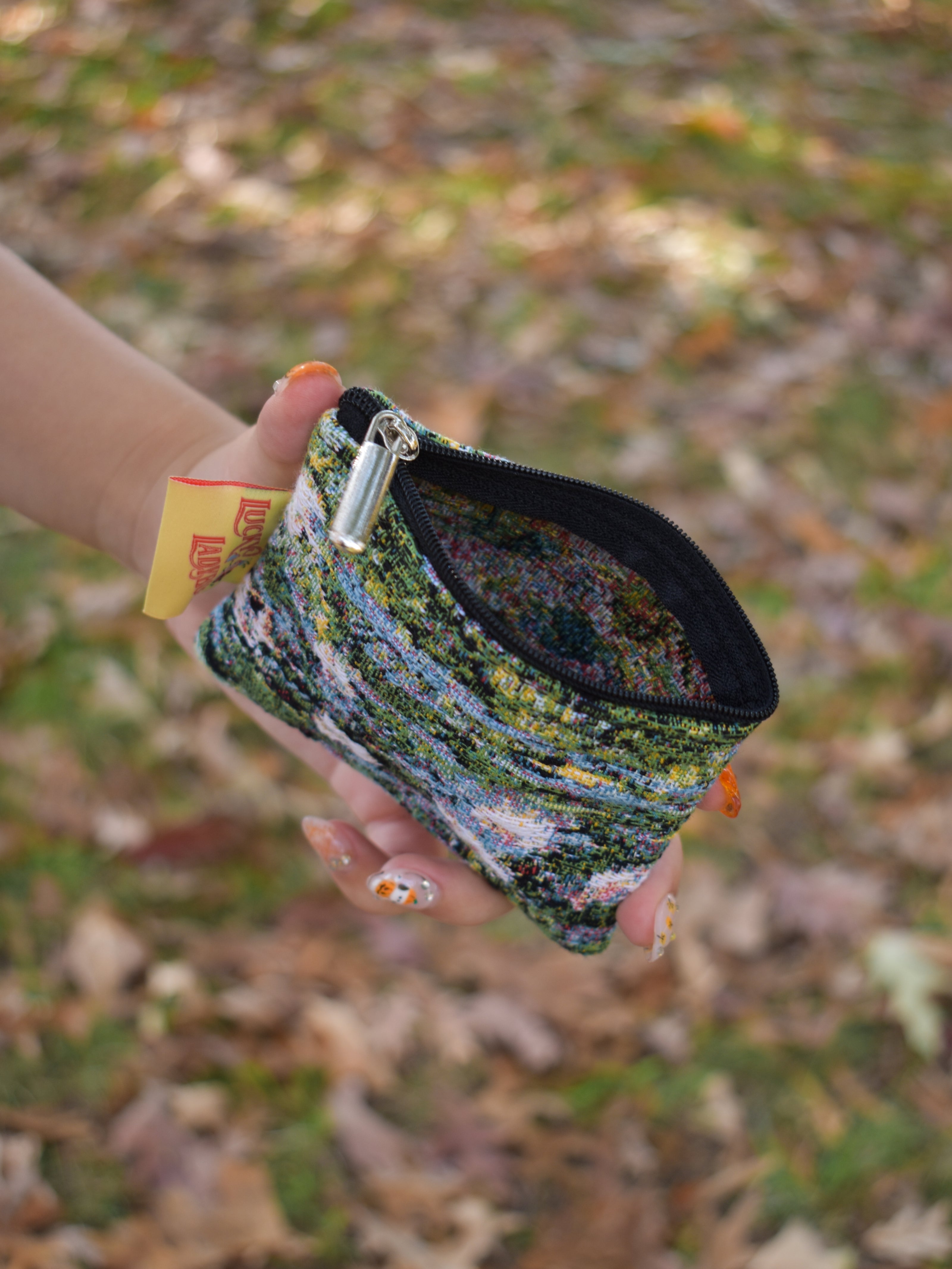 Bridge of Giverny (Monet) Rectangle Coin Pouch