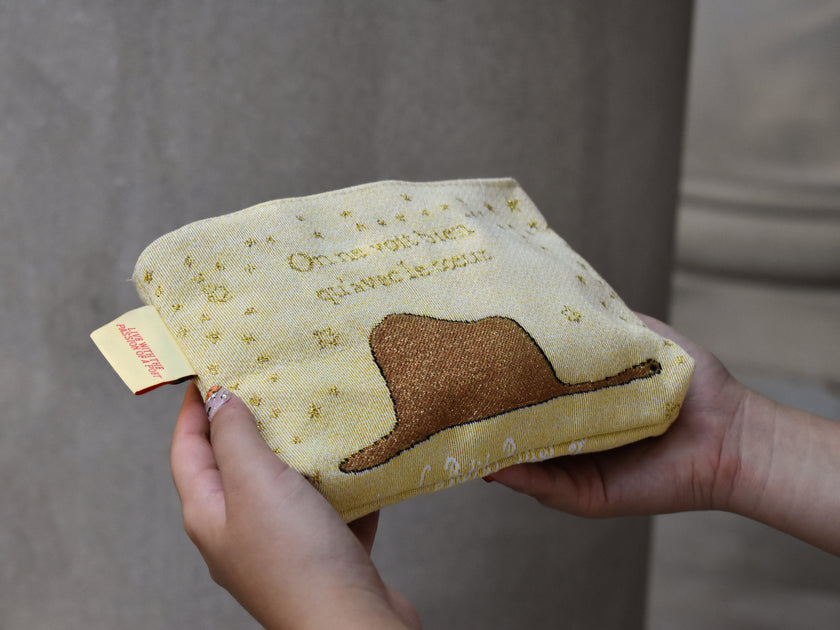 The Little Prince Boa and Elephant (On ne voit bien qu'avec le cœur) Pouch