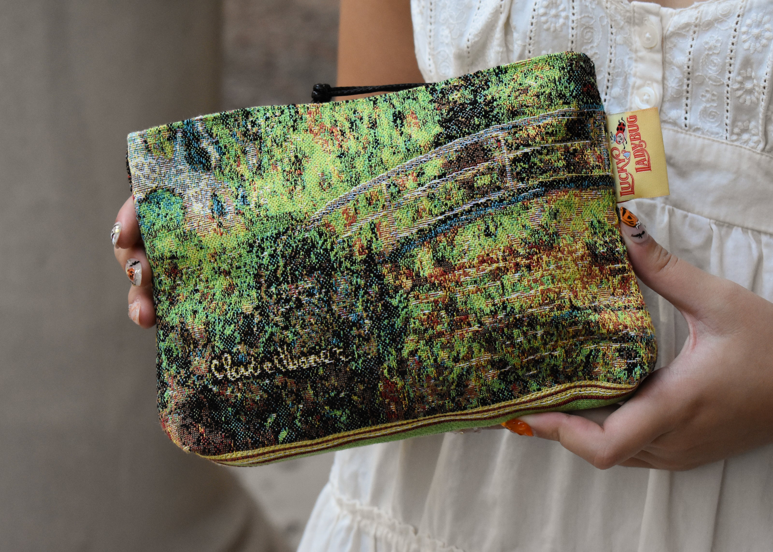 Bridge of Giverny (Monet) Pouch