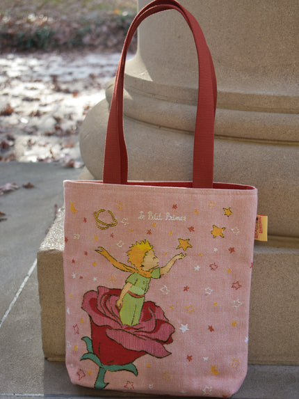 The Little Prince and a Rose Tote Bag