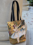 Two Dancers on a Stage (Edgar Degas) Tote Bag