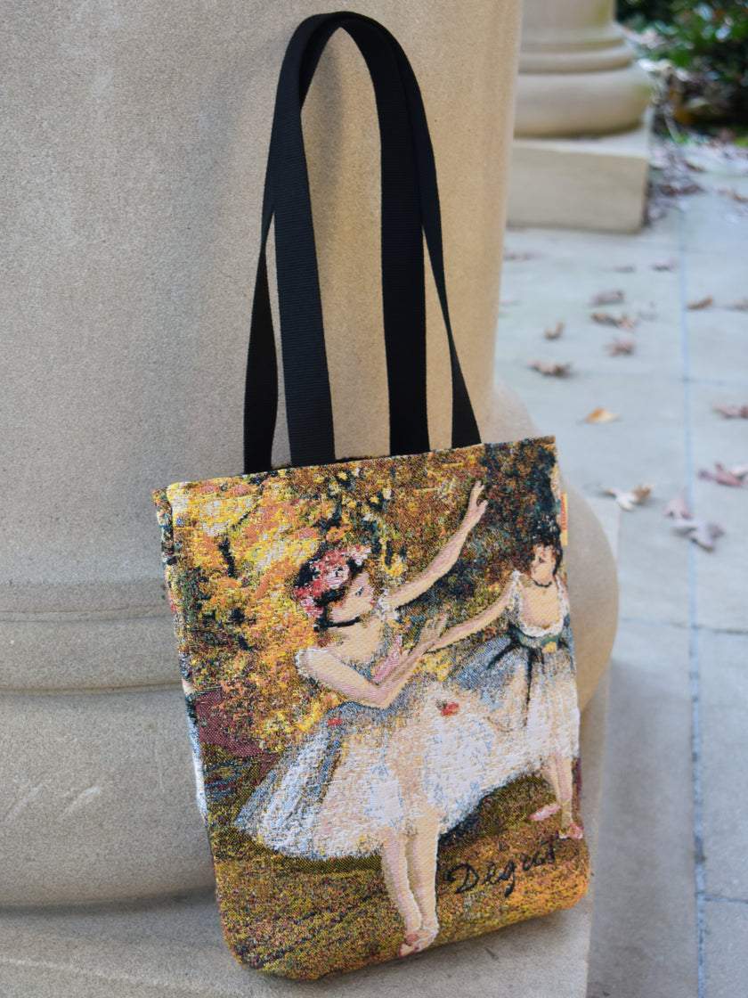 Two Dancers on a Stage (Edgar Degas) Tote Bag
