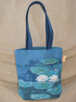 Water Lilies Effet du Soir (Monet) Tote Bag