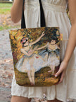 Two Dancers on a Stage (Edgar Degas) Tote Bag