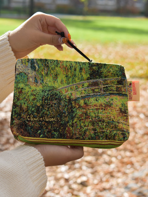 Bridge of Giverny (Monet) Pouch