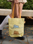 The Little Prince Boa and Elephant (On ne voit bien qu'avec le cœur) Tote Bag