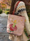 The Little Prince and a Rose Tote Bag