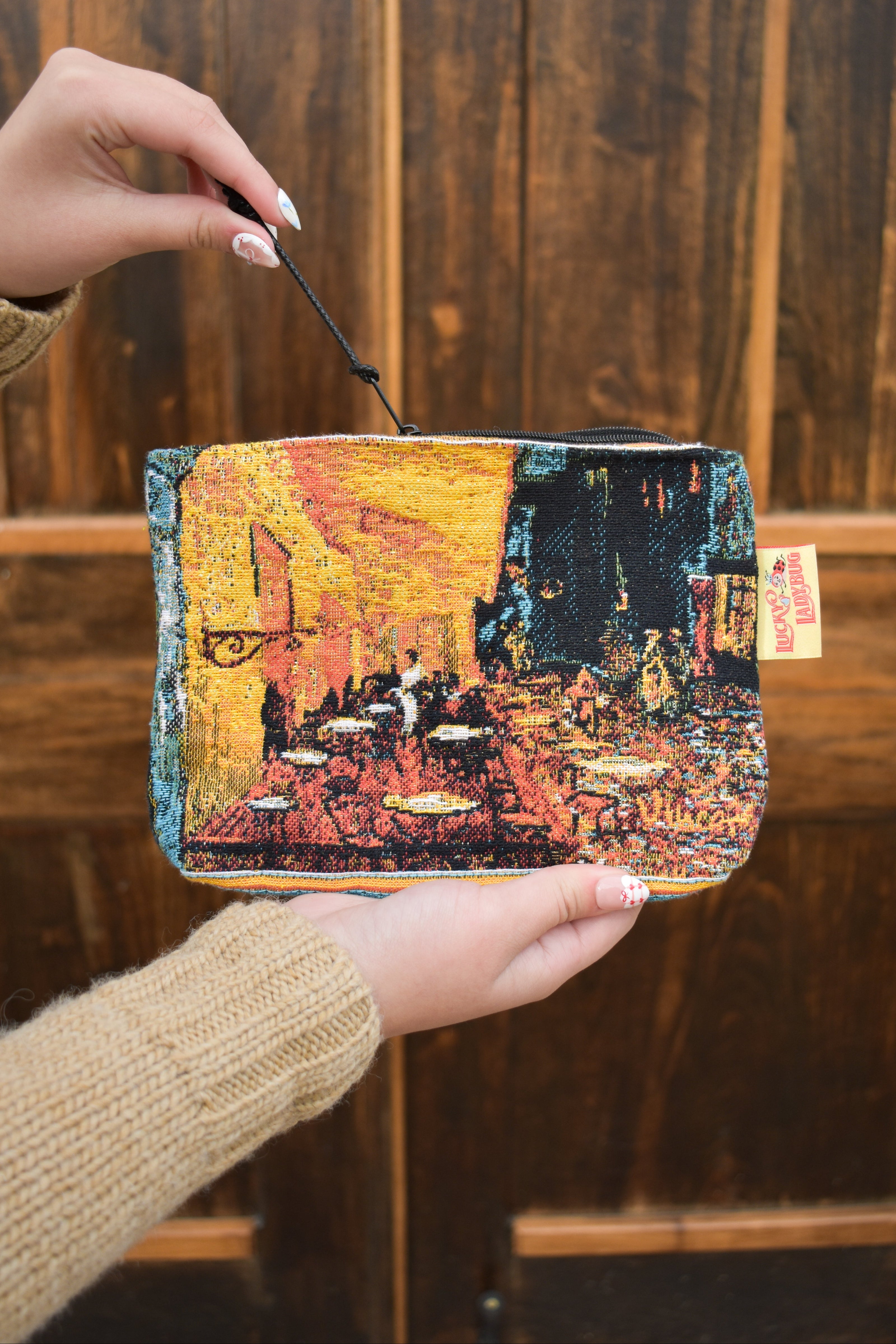 Café Terrace at Night (Van Gogh) Pouch